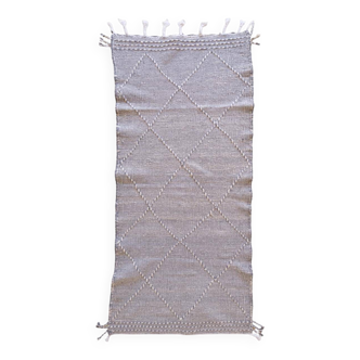 Tapis Kilim gris