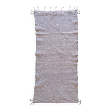 Tapis Kilim gris