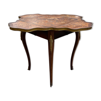 Marquetry table