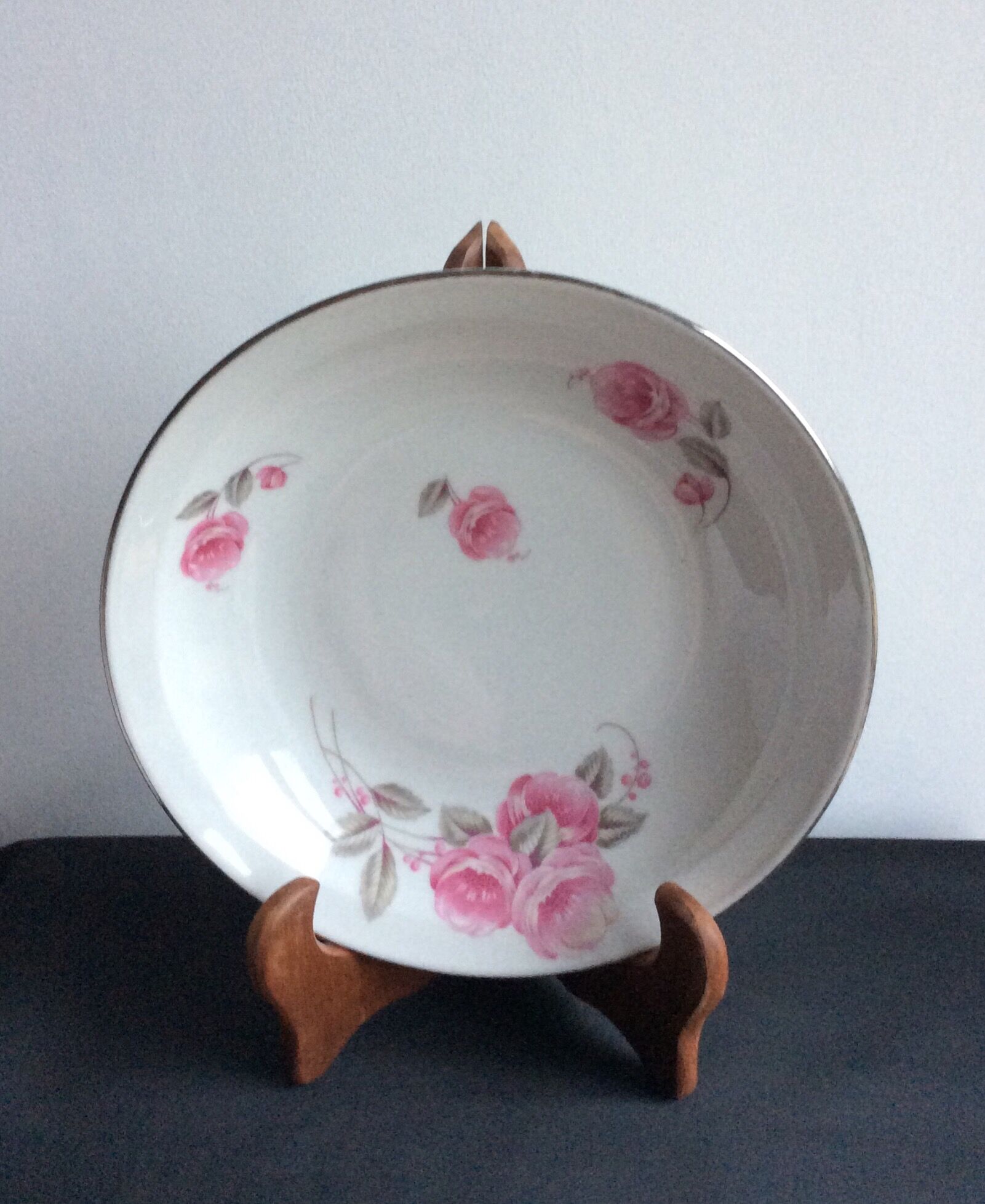 Hollow porcelain dish with fires C.B & Cie V.FRANCE