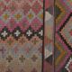 Vintage Turkish hallway rug 74x621 cm