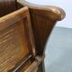 1950s Vintage Cinema Chair Beech Wood Theater Seat Armchair