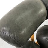 Fauteuil en cuir par Peter Opsvik pour Stokke, Norvège