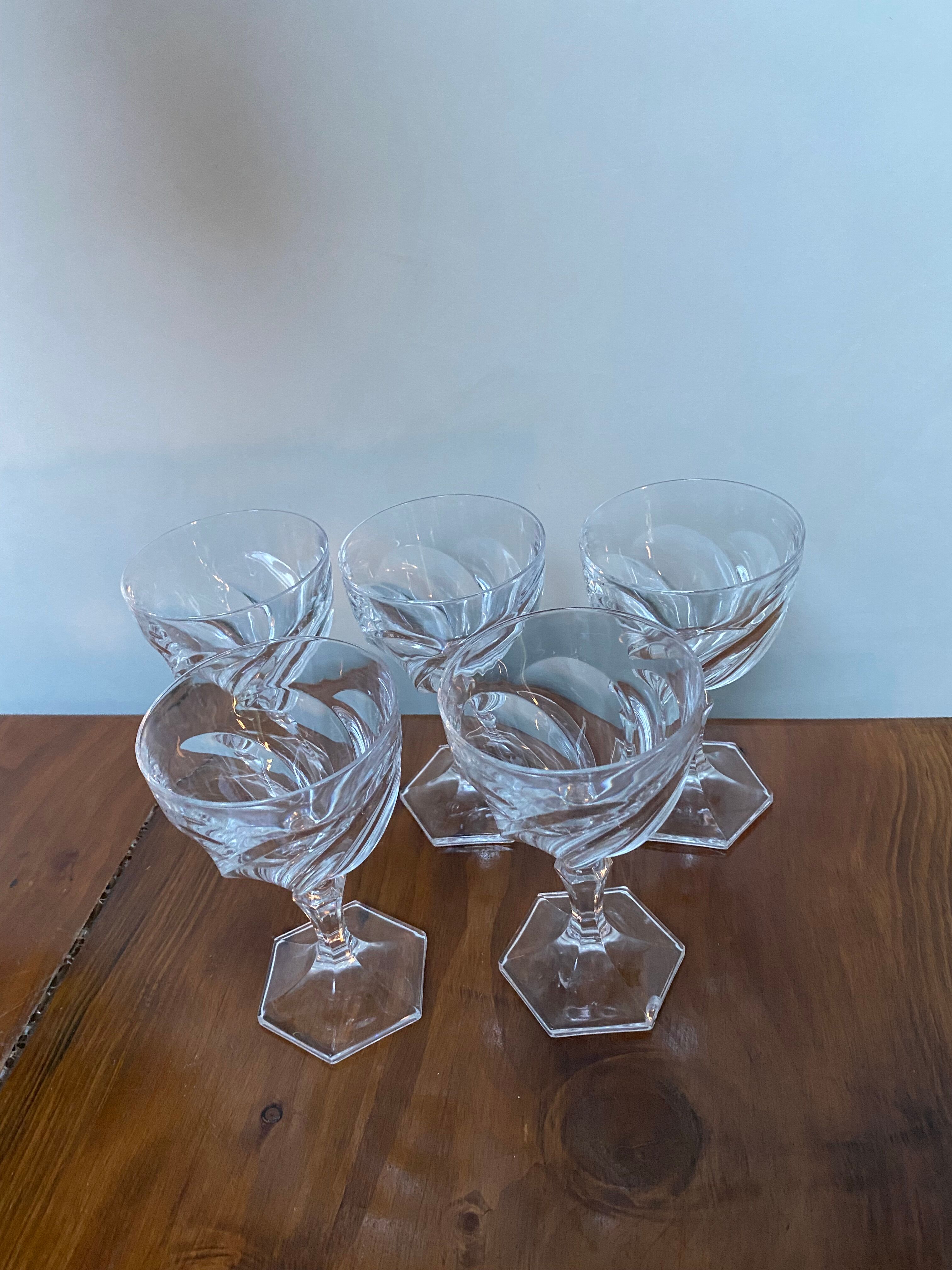 Crystal glasses