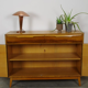 Vintage dark wood sideboard with drawers