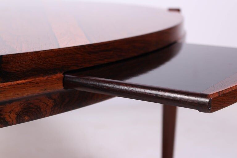 Johannes Andersen rosewood table by Trensum