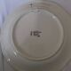 Flat plate Rouen earthenware