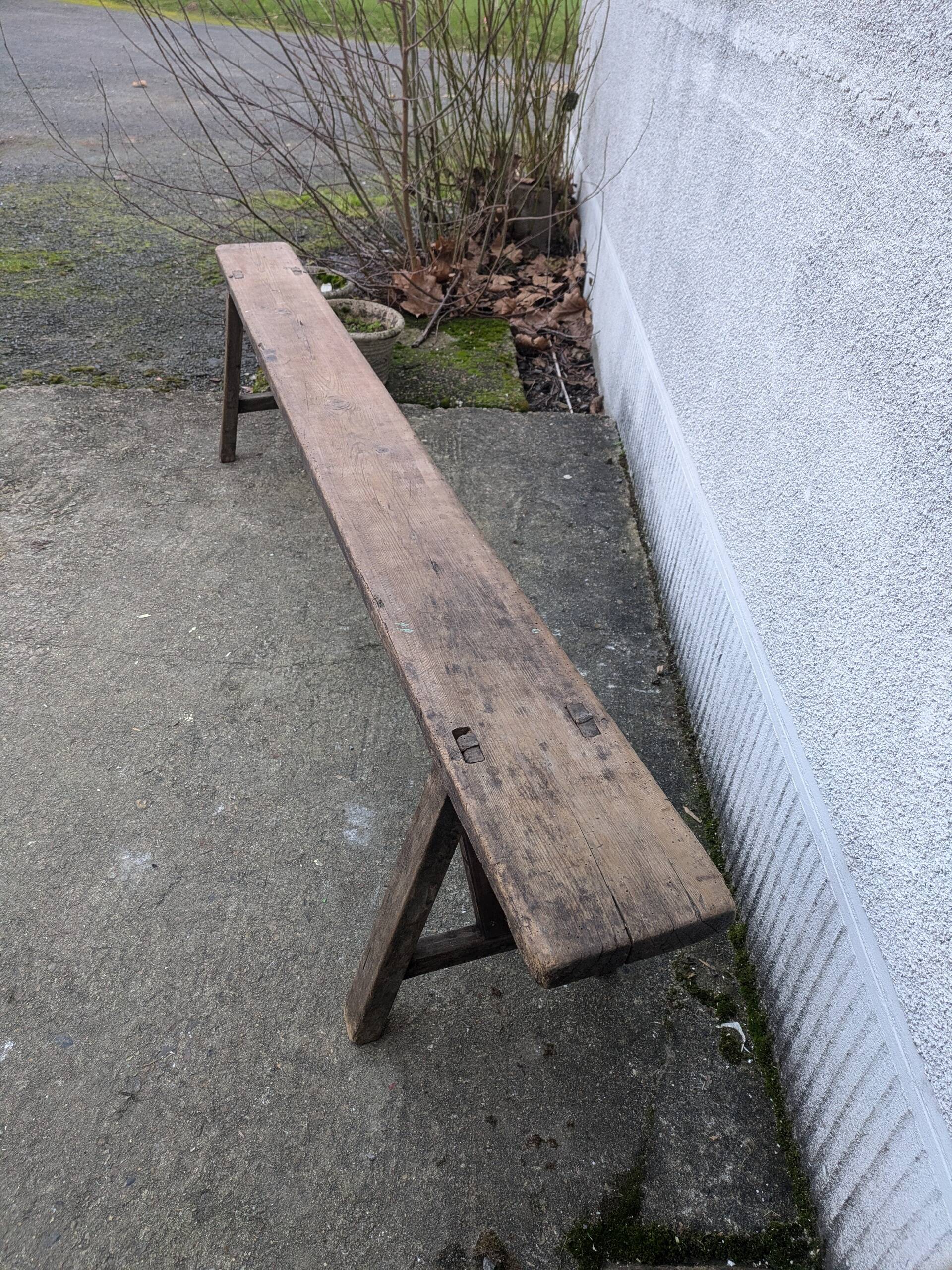 Banc de ferme