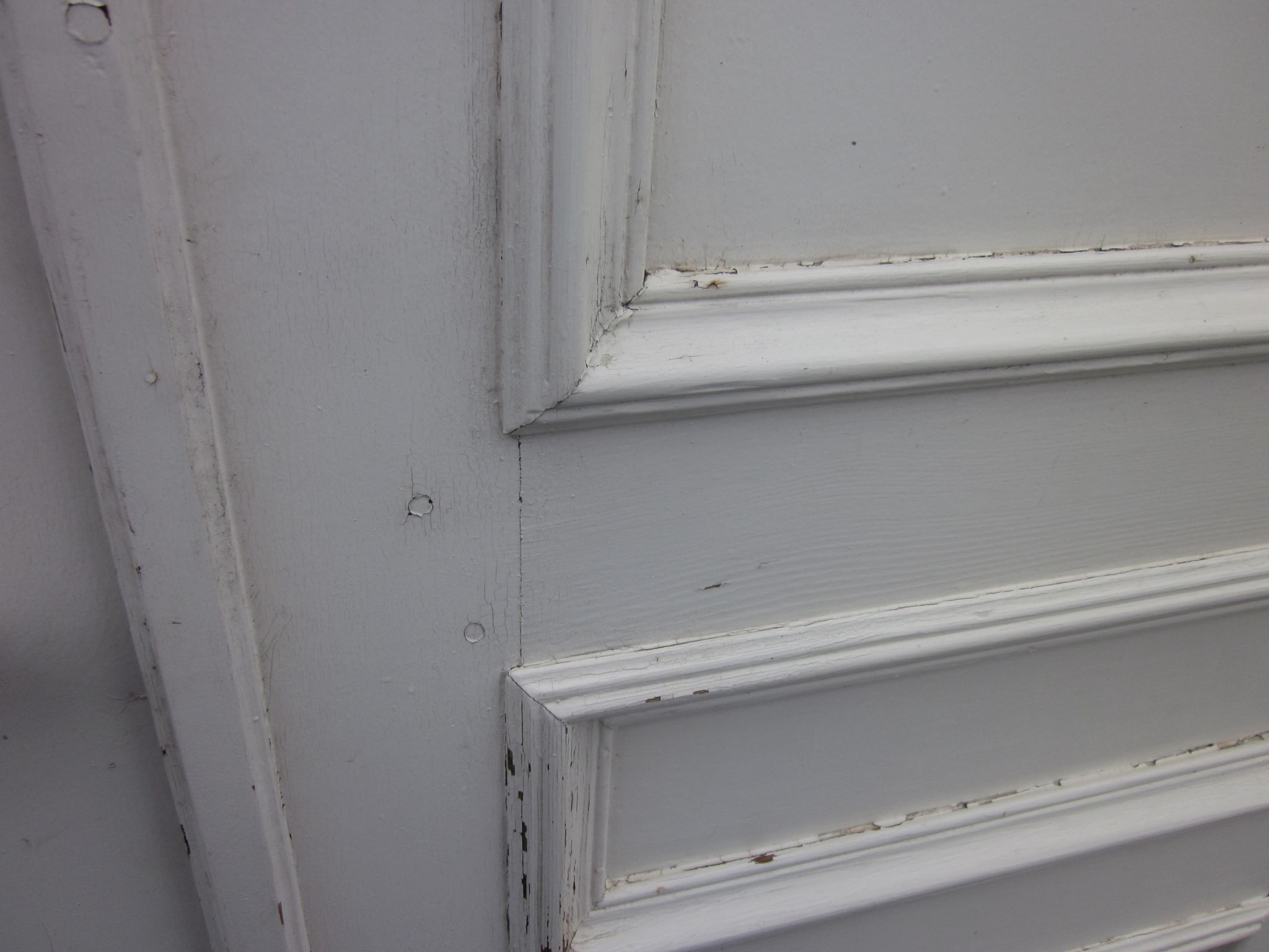 Paire de portes anciennes