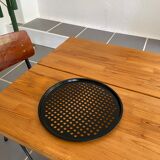 Vintage perforated metal tray