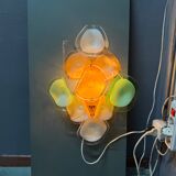 Appliques murales en verre de Murano, lot de 2, années 1970