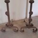 Pair of 19th century andirons