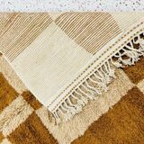 Handmade Boujad Berber rug in wool, 150/250cm