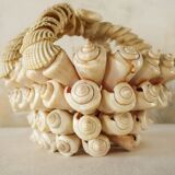 70s Shell Decorative Basket.