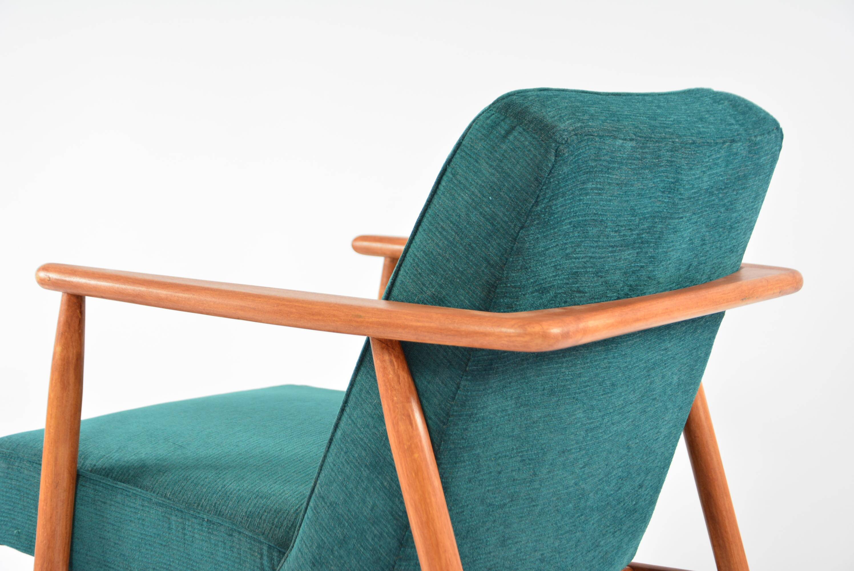 Duck green armchair