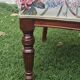 Chaise basse anglaise epoque Vitoria