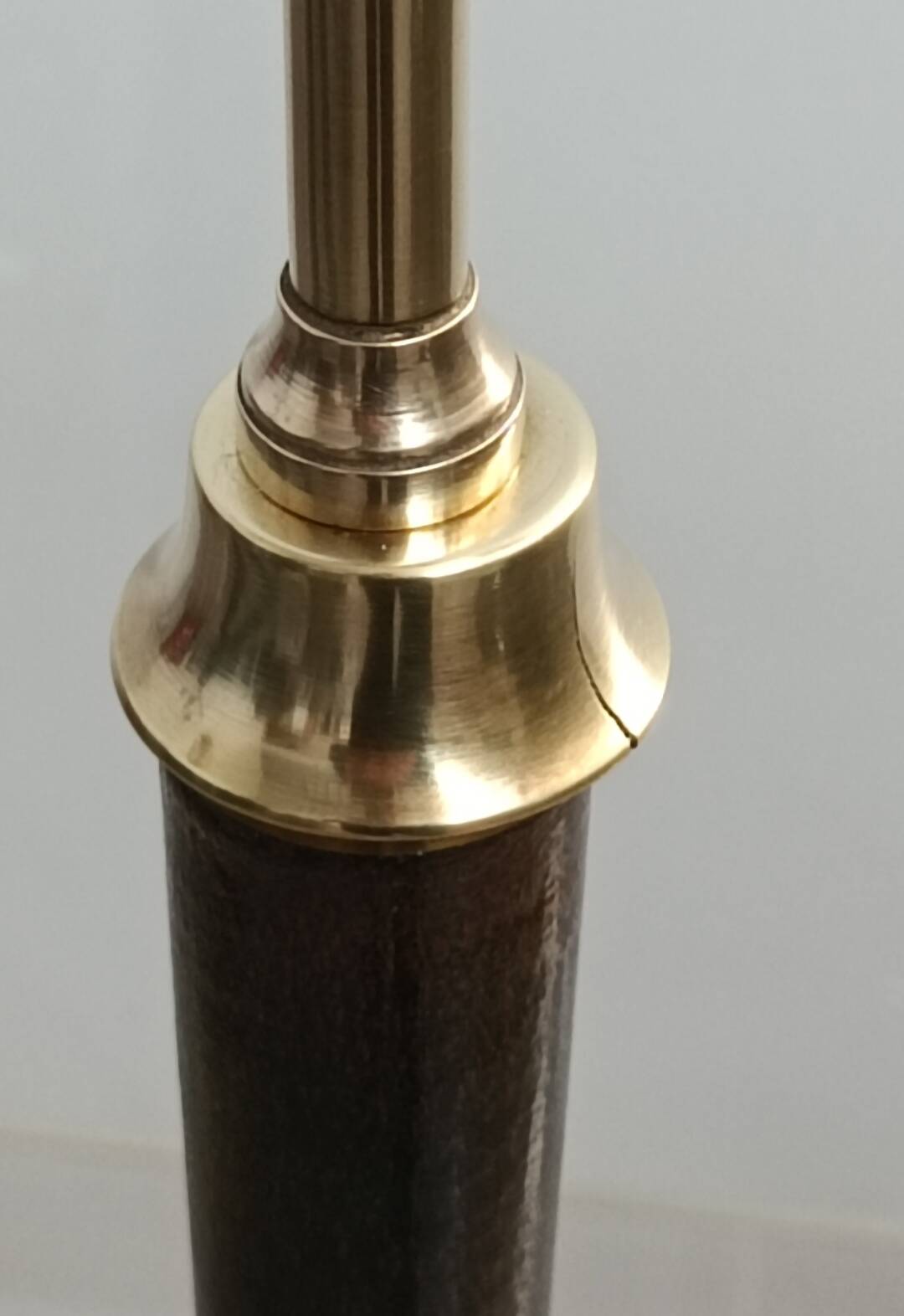 Table lamp by Jacques Adnet, 1950s