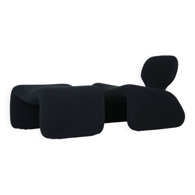 Fauteuil et repose-pieds Djinn par Olivier Mourgue pour Airborne