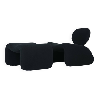 Djinn Armchair and Ottoman by Olivier Mourgue for Airborne