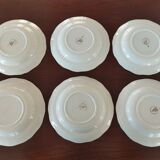 6 assiettes creuses L'Amandinoise