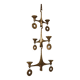 Grand Chandelier Suspended Candelabrum Brutalist Michael Harjes, 1970s