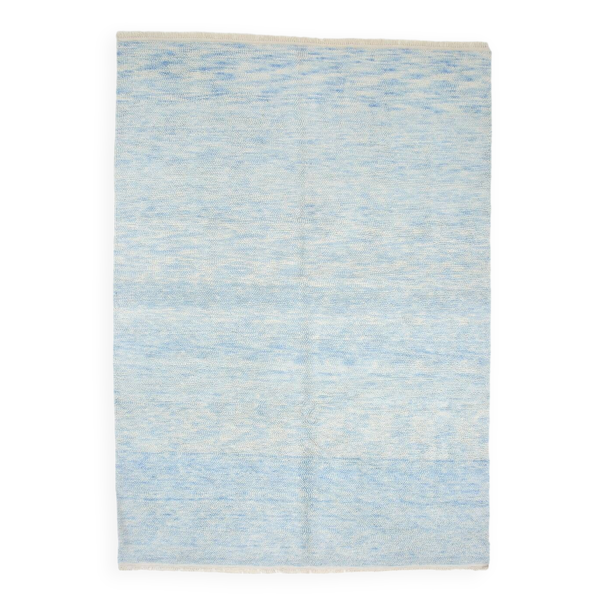 8x11 light blue large oushak rug, 244x344cm
