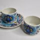 Chocolate cups, Izmir, Villeroy and Boch, 70s