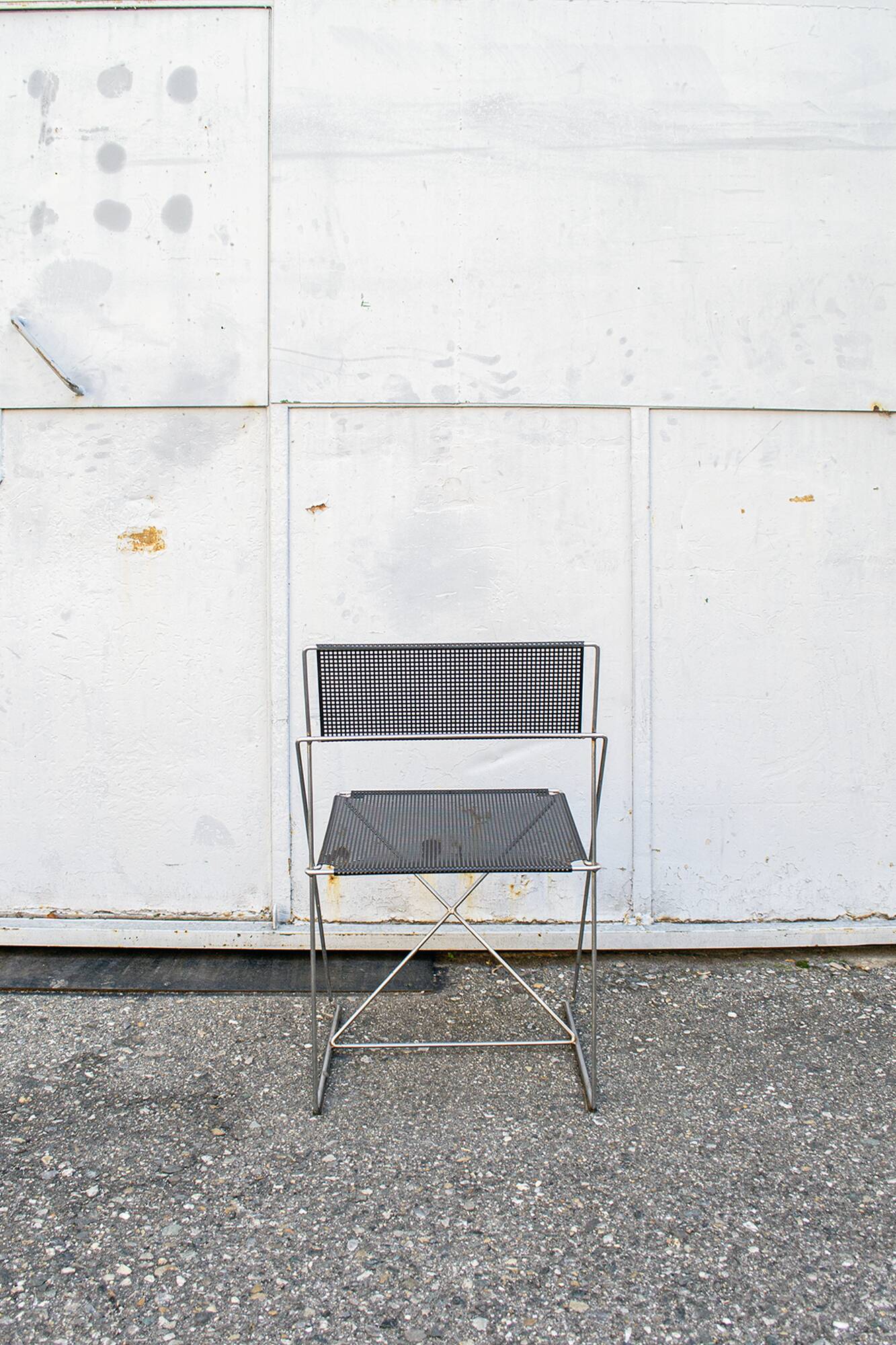 X-line chairs by Niels Jorgen Haugesen for Magis 1977