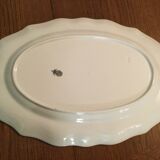 Plat de service en porcelaine Lunéville