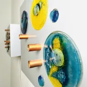 C-1701 Collage Wall Lamp By Willem Van Oyen For Raak Amsterdam, The Netherlands 1960S
