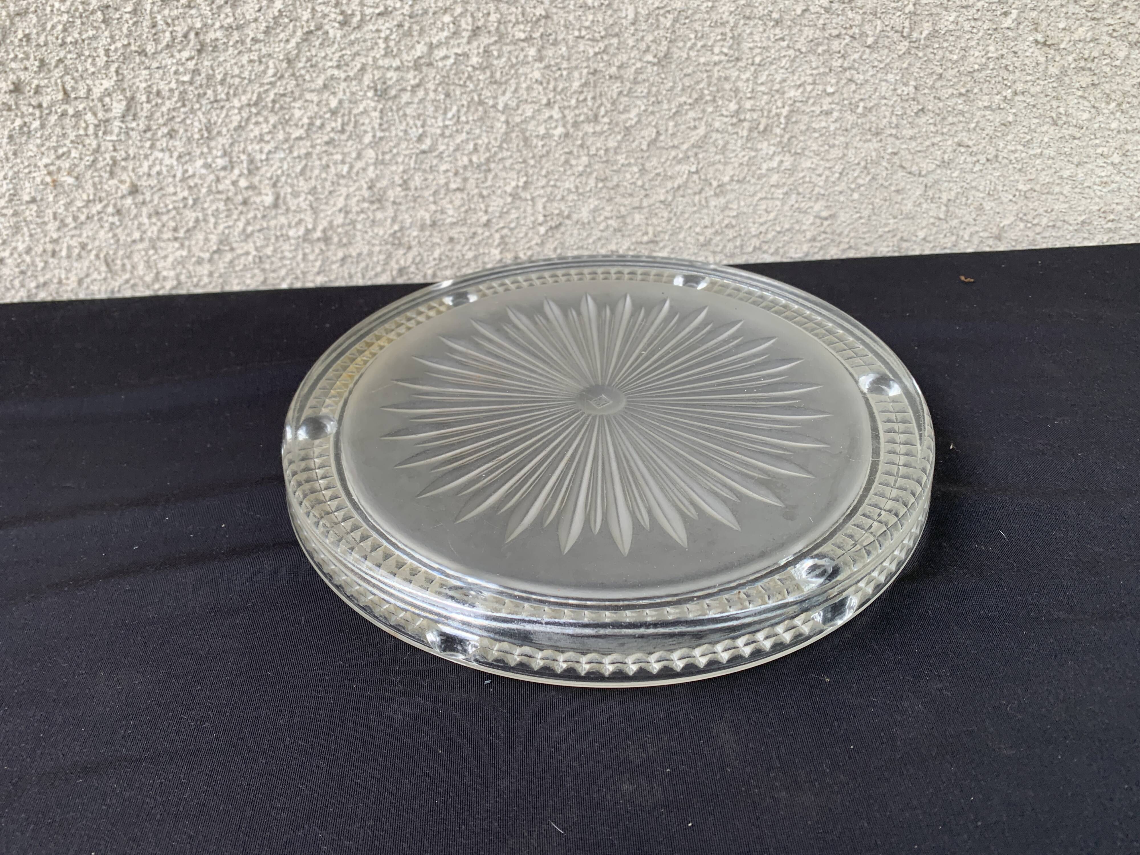Molded Glass Trivet