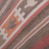 Vintage Turkish rug from Oushak, handwoven 75x353 cm