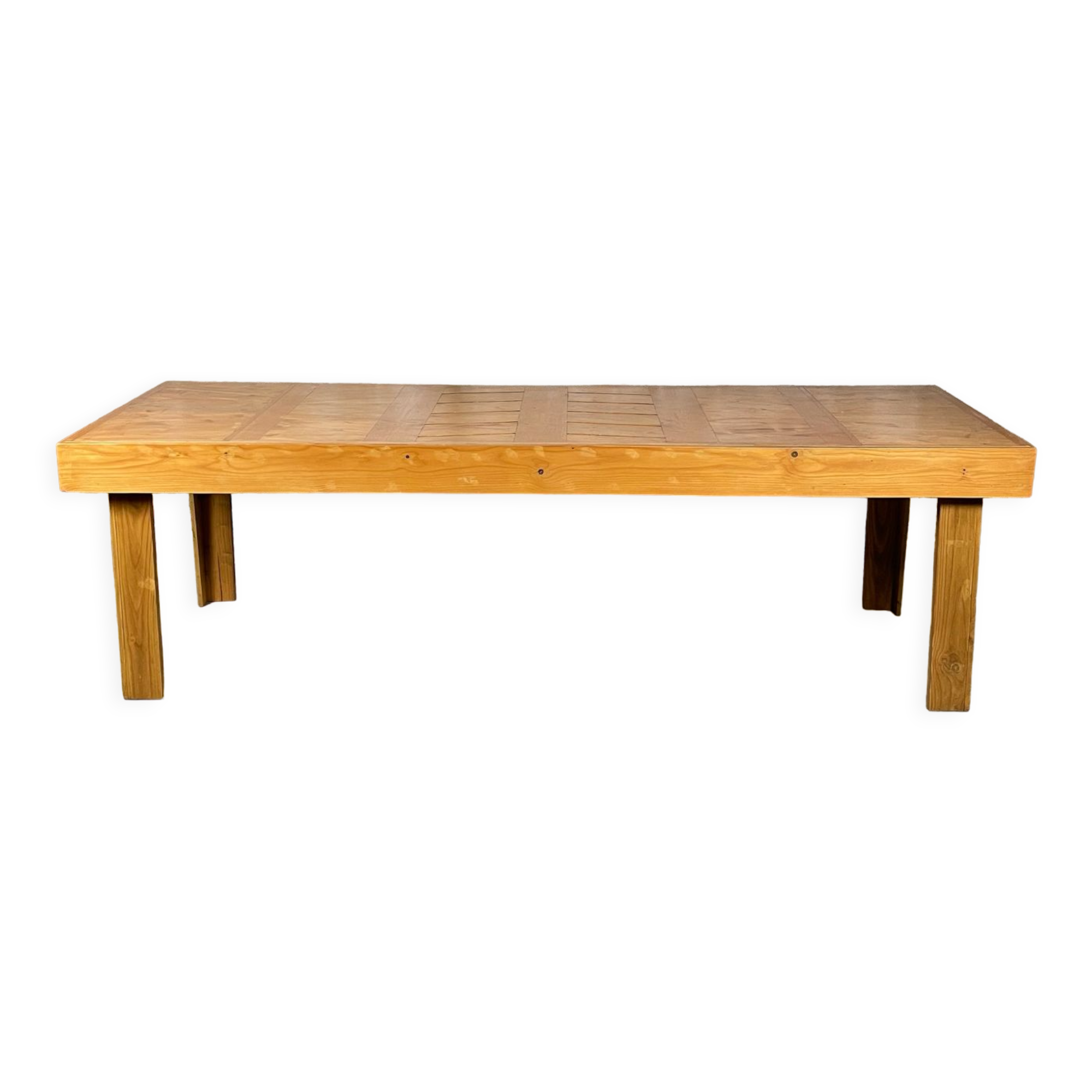 Solid pine farmhouse table 90 years