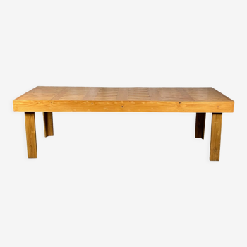 Solid pine farmhouse table 90 years
