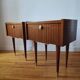 Paire de tables de chevet Mid-Century