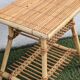 Pair of rattan bedside tables – Audoux Minet style