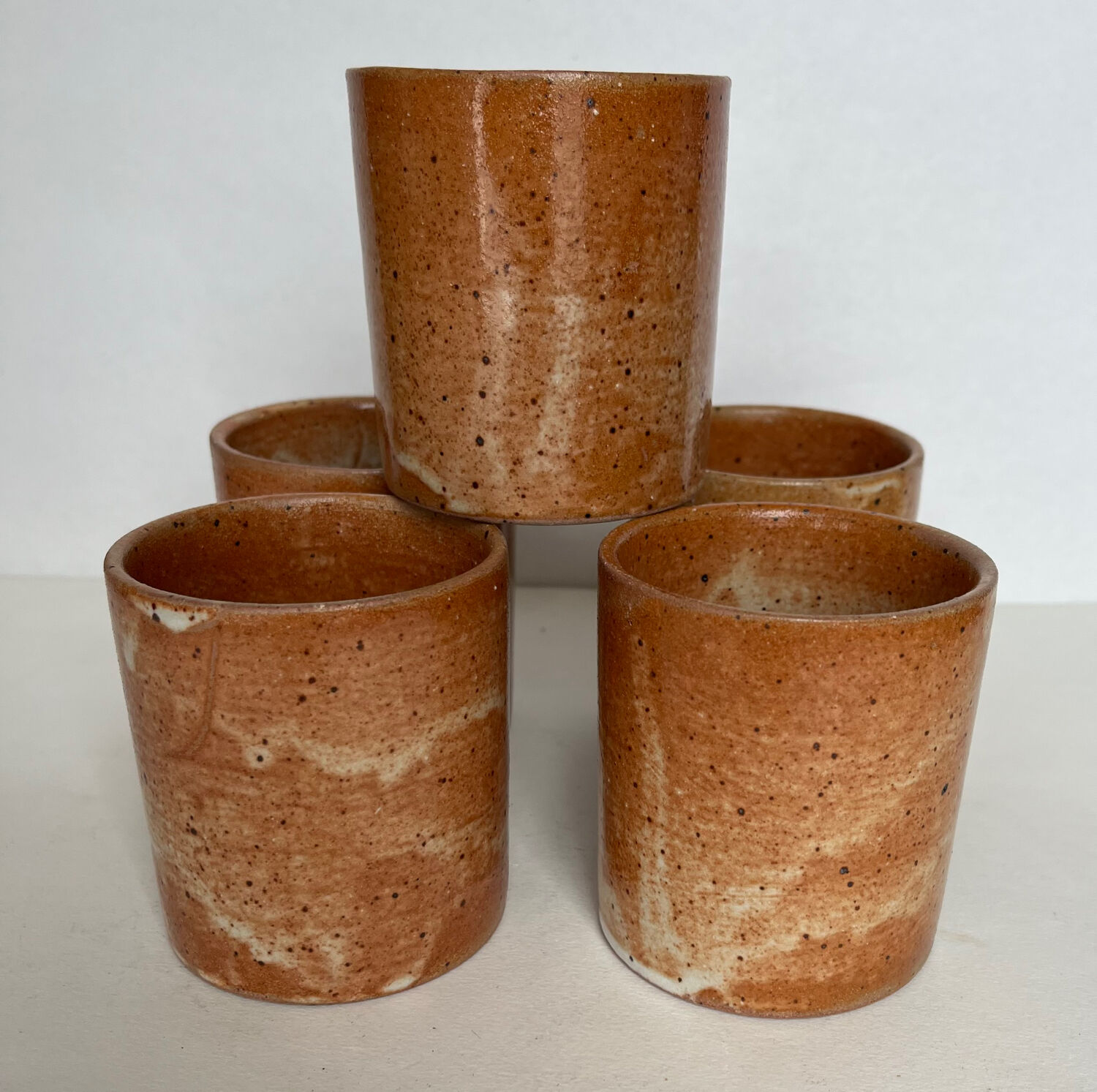 5 Sandstone cups