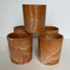 5 Sandstone cups