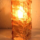 70s resin wall light