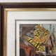 Tableau Ink and pastel - Beaune Hotel Dieu - E Poinet