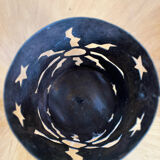 Pair of wrought iron garden tealight holders