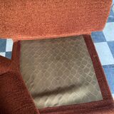 Paire de chauffeuses vintage