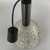 60s 70s lamp light hanging lamp glass ceiling lamp Space Age Design 60s