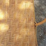 Old rattan chairs