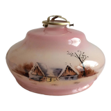 Ancien abat jour en verre