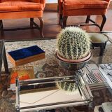 Modernist mirrored tray, France 1940 /1950