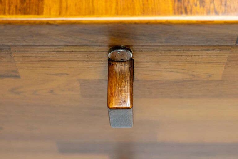 Rare large jacaranda executive desk by Jorge Zalszupin, L’Atelier São Paulo 1960