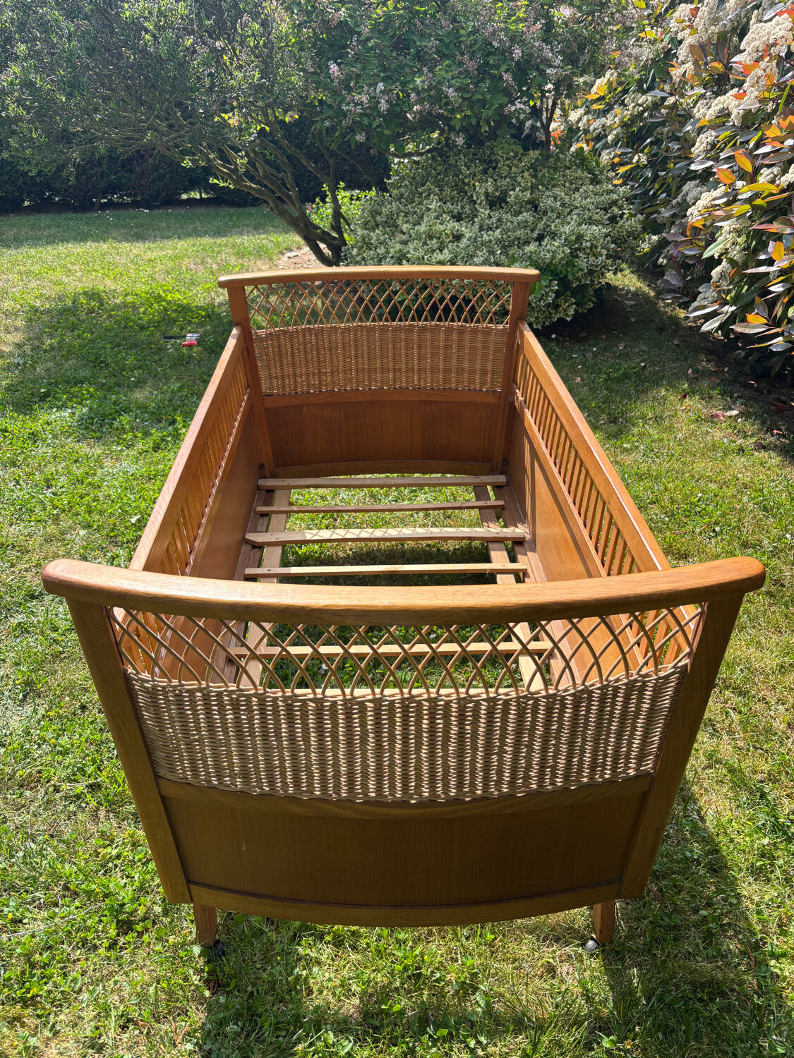 Vintage baby cot