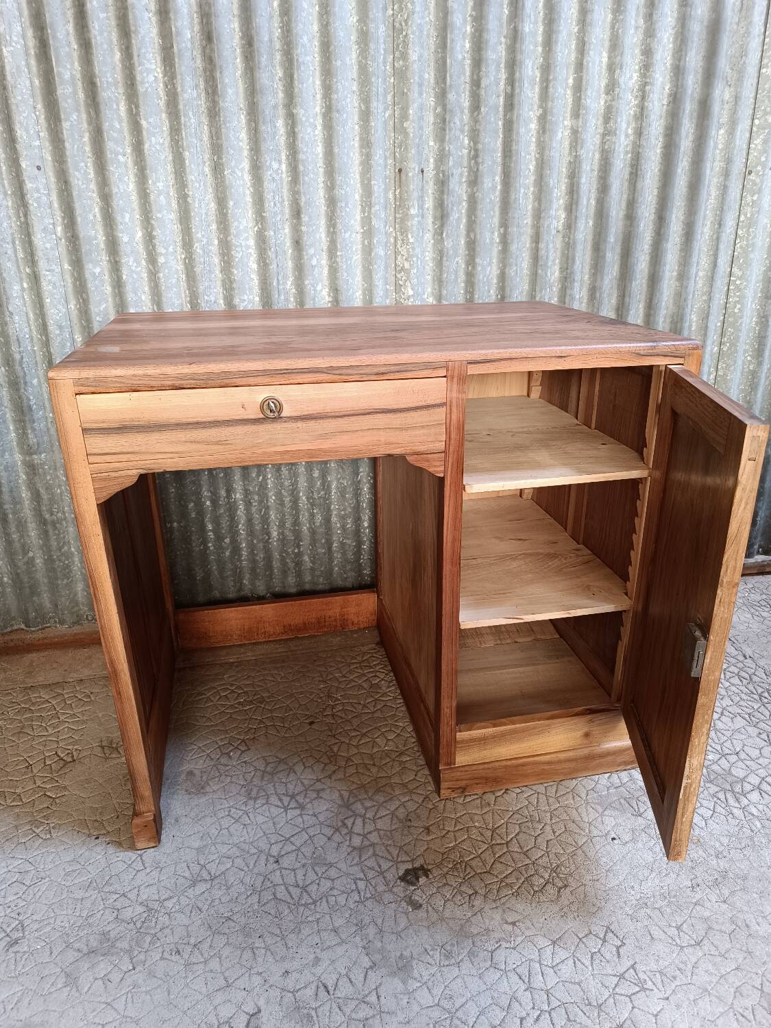 Vintage solid wood desk