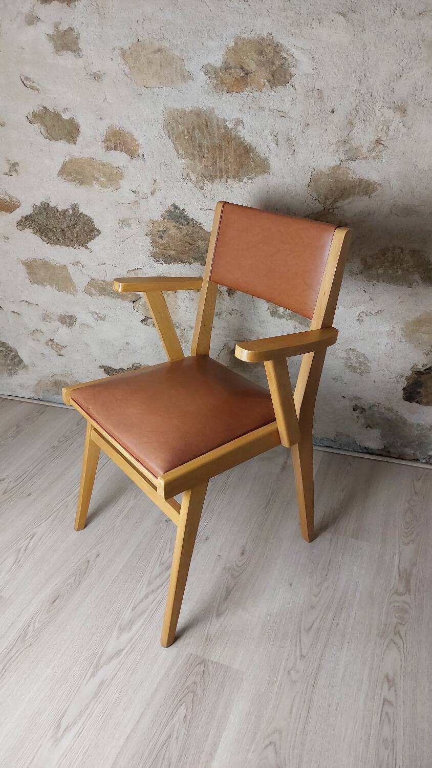 Fauteuil de bureau pieds compas